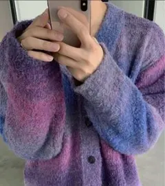 ASCLO Circle Alpaca Cardigan