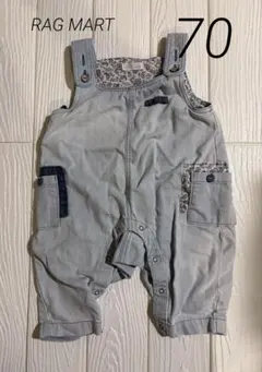 ラグマート＊デニムサロペット　70