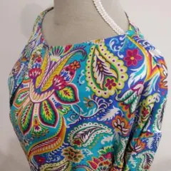 ZARA WOMAN ペイズリー柄 シルクチュニック L 12495円 未着用