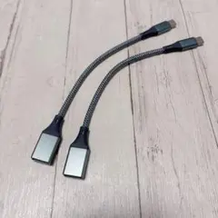 USB C 変換アダプタ　変換ケーブル　2個セット