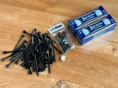 ☆新品未使用☆SRIXONゴルフボール＆PRGRティー☆のサムネイル