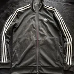 adidas ブラックジャージ Lサイズ トラックジャケット