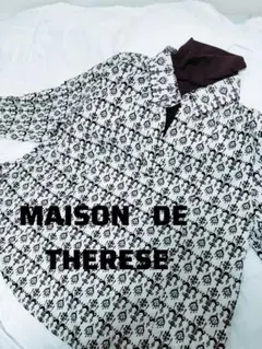 MAISON DE THERESE レイヤード襟　トップス　ブラウスのサムネイル
