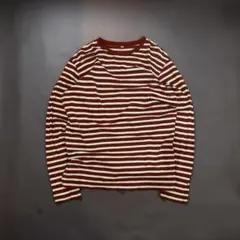 archive 00s OLD UNIQLO striped l/s tee
