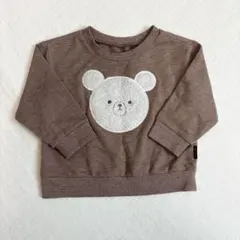 COMME CA ISM コムサ トレーナー クマ 80㎝