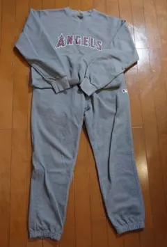 ANGELS グレー スウェットセットメンズ