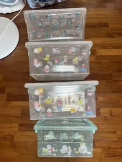 Sanrio 収納ケース M Lサイズ セットのサムネイル