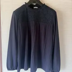 紺色カットソーLサイズ