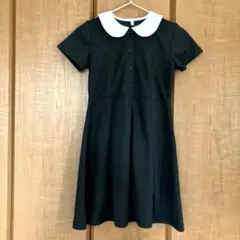 Aラインワンピース　黒フォーマル　140㎝