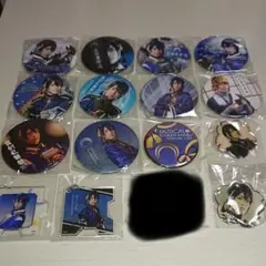 ミュージカル 刀剣乱舞 刀ミュ 三日月宗近 黒羽麻璃央 ガチャ 缶バッジ