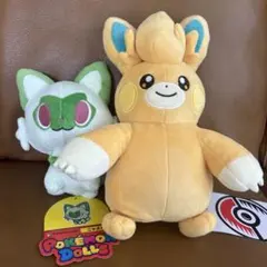 ポケモンセンター ぬいぐるみ ニャオハ　パモット