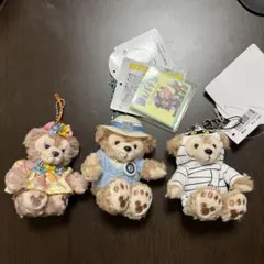 ダッフィーとフレンズ ストラップ 3体セット