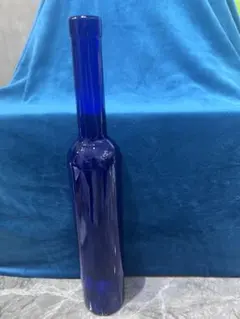 レトロ コバルトブルー 酒瓶 一輪挿し 花瓶 4本セット 花器 ビードロ レトロ コバルトブルー 酒瓶 一輪挿し 花瓶 4本セット 花器 ビードロ