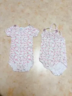 小花柄ロンパースセット 6m/67cm