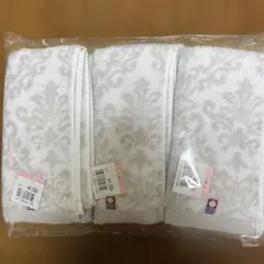 【新品】フェイスタオル　グレー　3枚セット