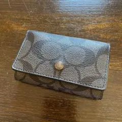 TC63 COACH キーケース ブラック