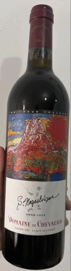 ドメーヌ ド シュバリエ 1999 長嶋茂雄 引退記念ラベル 直筆サイン缶入り ドメーヌ ド シュバリエ 1999 長嶋茂雄 引退記念ラベル 直筆サイン缶