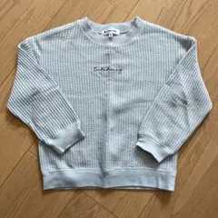 【GLOBAL WORK】キッズM 長袖 ワッフル生地 110cm