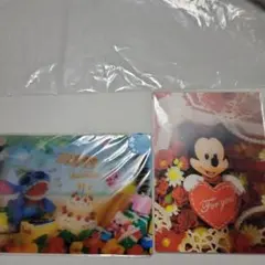 ディズニー　はがき　ミッキー　スティッチ