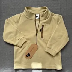 フリースジャケット 100cm ベージュ