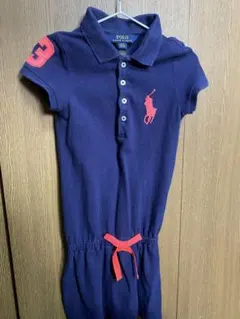 Polo Ralph Lauren 子供半袖ワンピース 110cm ネイビー