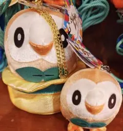 ポケモンセンター限定 モクロー ぬいぐるみ ストラップ ハロウィン