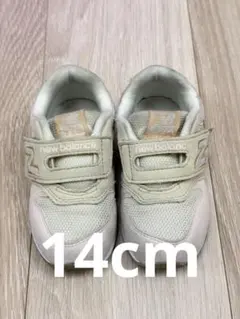 New Balance 996 ベルクロ ピンク ベビーシューズ 14cm