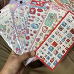 サンリオキャラクターズ シール 5枚セット