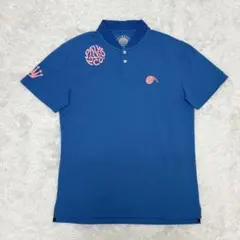 BEAMS GOLF×PALMS&CO ゴルフメンズ 半袖ポロシャツ Lのサムネイル