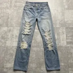 シ*ラ様 Levi's リーバイス 赤耳 80s 501 黒カン 558工場 w - メルカリ