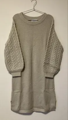 ニット ワンピース 長袖