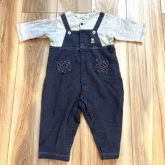 専用☆美品☆ファミリア☆ネイビー トップス　オーバーオール ☆80 ファミリア（Familiar） アウトレット 子供服 男の子 80cm ベビー服