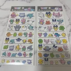 たまごっち 4サイズステッカー シール 2枚セット