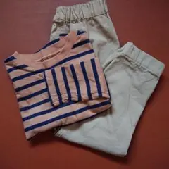 長袖Tシャツ&パンツセット 110サイズ
