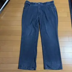 大きいサイズ婦人服　ゴム素材　デニム　ズボン　伸縮性　3L