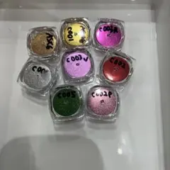 ネイルアート用ミラーパウダー8個セット
