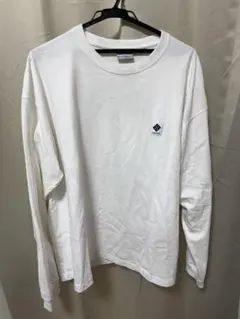Columbia ホワイト 長袖カットソー