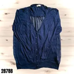 earth music&ecology ネイビー カーディガン 2878