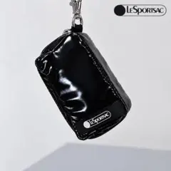 ✨新品タグ付 レスポートサック ブックポーチ ミニポーチ ブラックシャイン 光沢