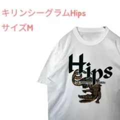 【希少美品】キリン Hips ウィスキーロゴ 半袖Tシャツ ビンテージ サイズMのサムネイル