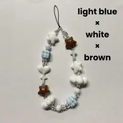 スマホストラップ　ビーズストラップ　携帯ストラップキーホルダー　韓国