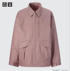 UNIQLO U オーバーサイズユーティリティジャケット ピンクのサムネイル