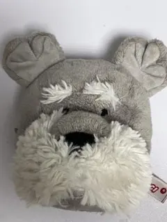 NICI シュナウザー ぬいぐるみ型 ポーチ