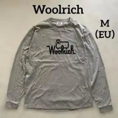 美品　ウールリッチ　Woolrich ロンT グレー　Mサイズ