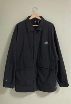 adidas メンズ PRSV コーチジャケット裏起毛 XL ブラック