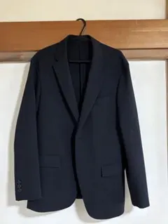 【お買い得】UNIQLO スーツセットアップ　黒　感動スーツ