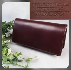 美品 FUNNY WALLET Jr. CORDVAN (コードバン）