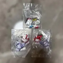 【サンリオ】なかよしドロップチャーム ガチャ　3点セット　未開封
