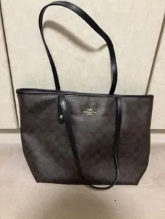 COACH ブラウン トートバッグ美品