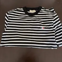 MAISON KITSUNÉ ボーダー長袖Tシャツ 2026年最新】MAISON KITSUNE 柄・デザイン：ボーダー レディース 長袖